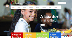 Desktop Screenshot of maschiofood.com
